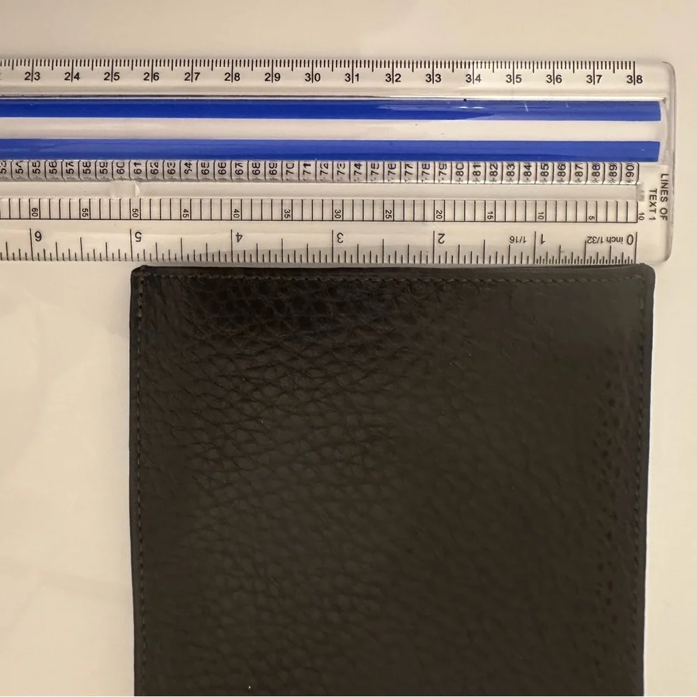 DORSA Leather Traveling Pouch for passport with wallet. Hand crafted. Brown